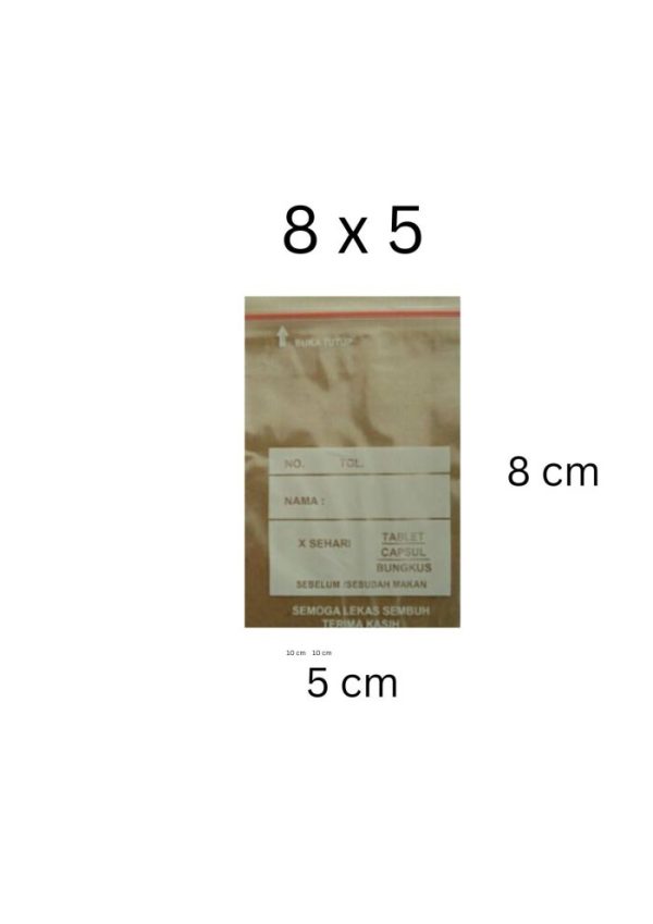 PLASTIK KLIP BENING 8x5