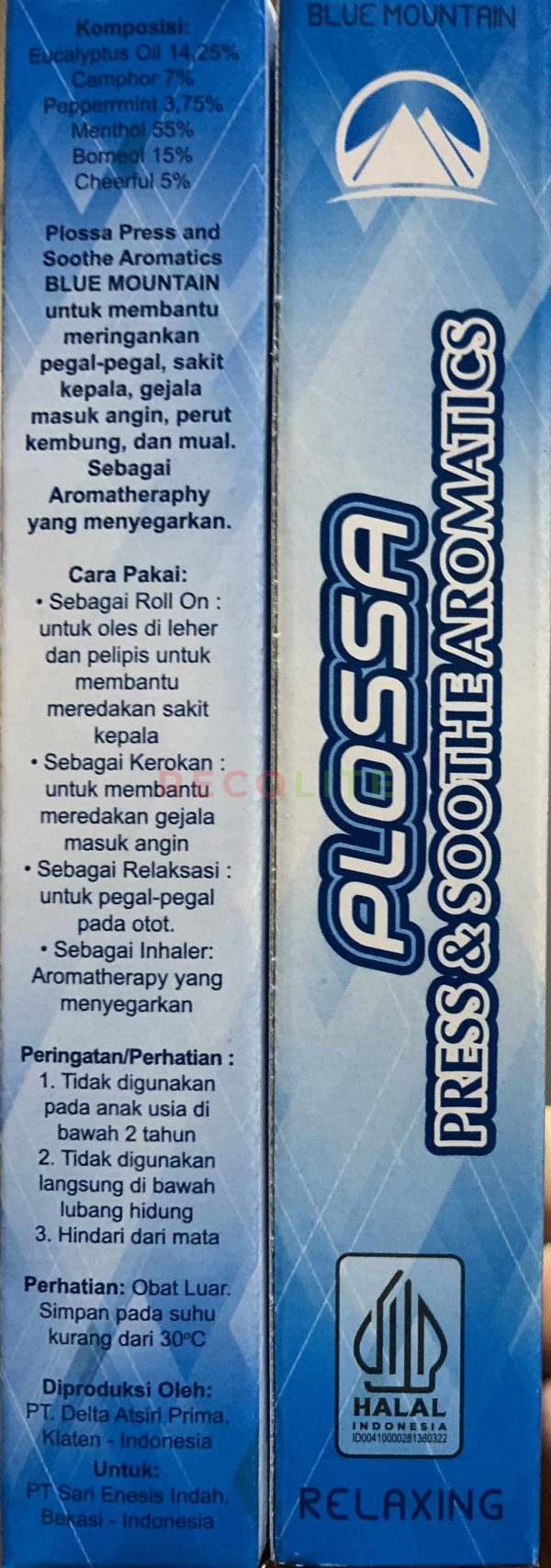 PLOSSA BLUE MOUNTAIN BOX/6 PCS