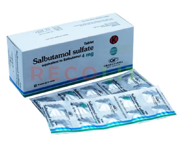 SALBUTAMOL 4MG GRAHA BOX/100 TAB