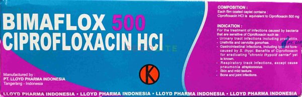 BIMAFLOX 500MG BOX/100 KAP