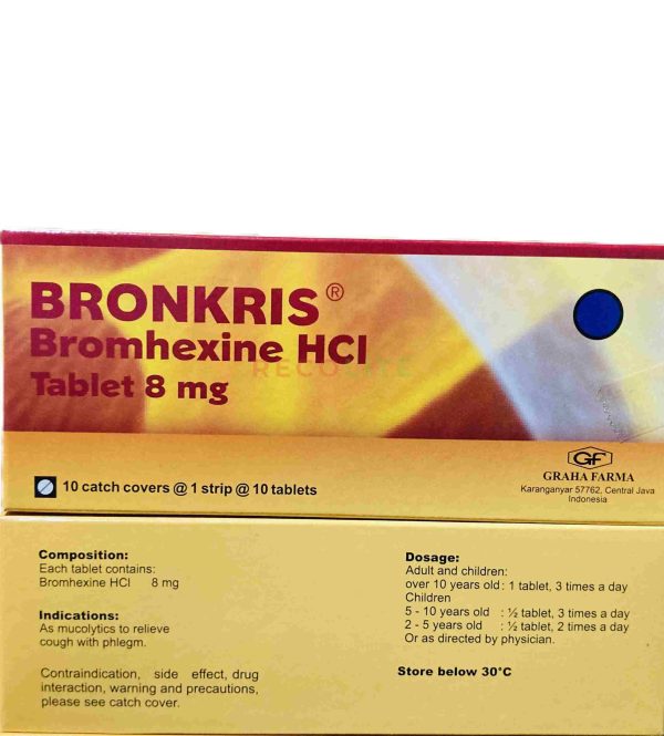 BRONKRIS BOX/100 TAB