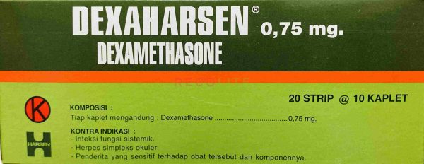 DEXA 0,75MG HARSEN BOX/200 KAP