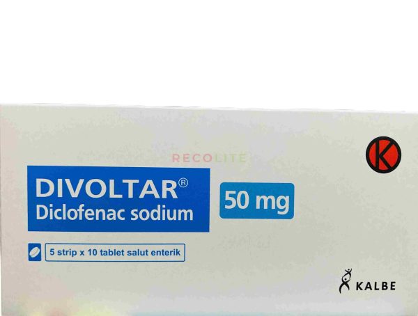 DIVOLTAR 50MG BOX/50 TAB