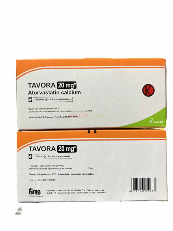 TAVORA 20MG BOX/30 TAB