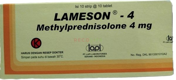 LAMESON 4MG BOX/100 KAP