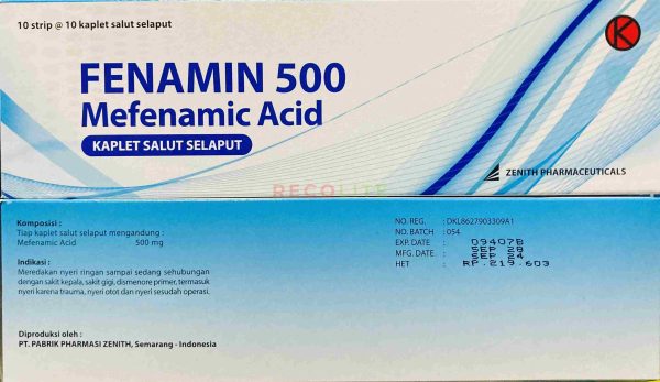 FENAMIN BOX/100 KAP