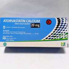 ATORVASTATIN 20MG HJ BOX/50 TAB