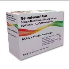 NEUROFENAC PLUS BOX/100 TAB