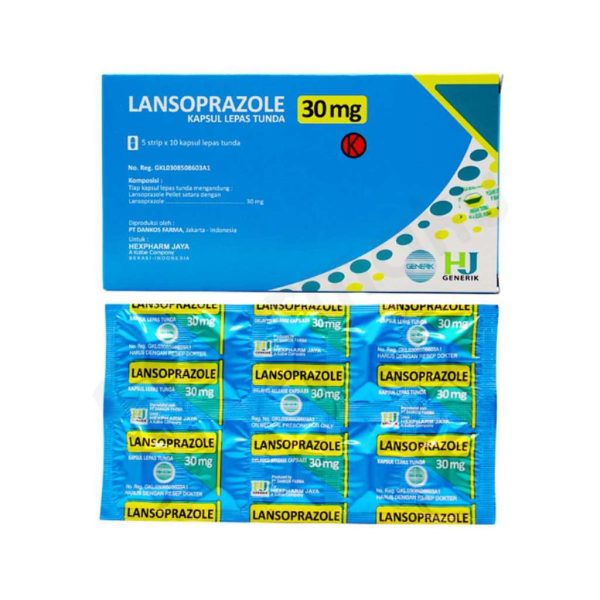 LANSOPRAZOLE 30MG HJ BOX/50 KAPS